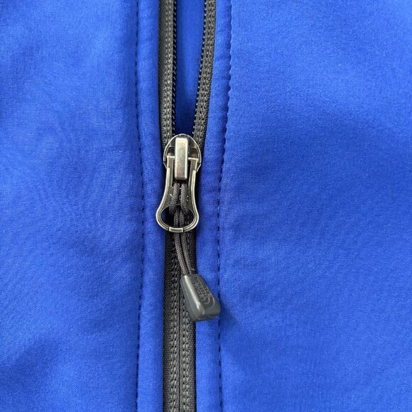 The North Face Men's Apex Bionic 2 Soft Shell Jacket in Blue/Black Size Medium - Picture 10 of 15